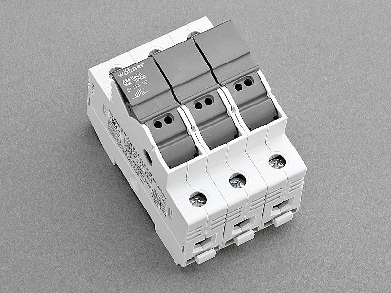 WOEHNER ELECTROTECHNICAL SYSTEMS - AMBUS X FUS. 10X38, 3P
