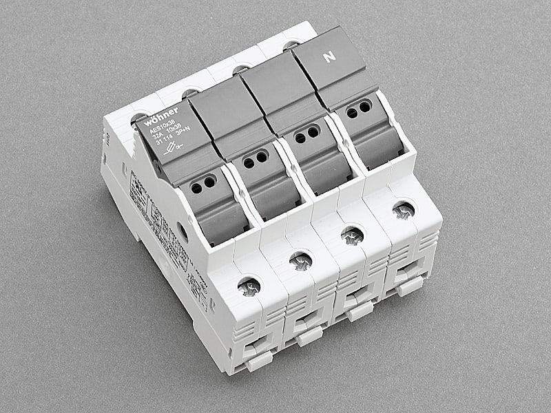 WOEHNER ELECTROTECHNICAL SYSTEMS - AMBUS X FUS. 10X38, 3P+N