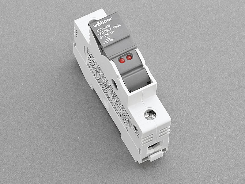 WOEHNER ELECTROTECHNICAL SYSTEMS - AMBUS X FUS. 10X38, 1P CON LED