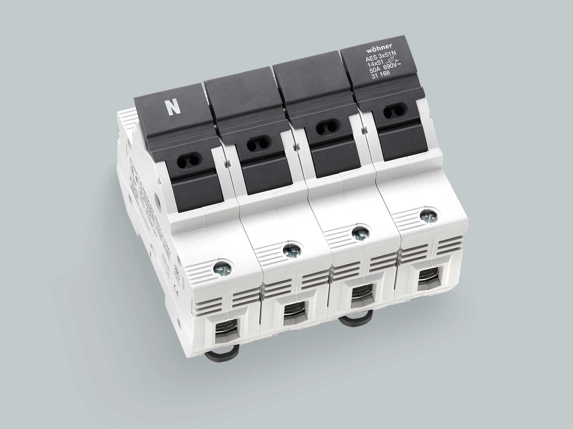 WOEHNER ELECTROTECHNICAL SYSTEMS - AMBUS X FUS. 14X51, 3P+N SINISTRO