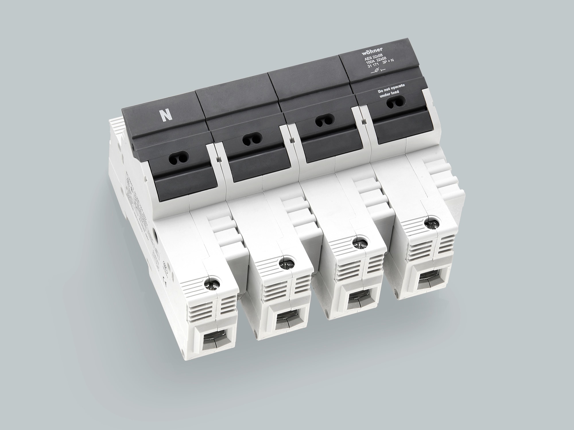 WOEHNER ELECTROTECHNICAL SYSTEMS - AMBUS X FUS. 22X58, 3P+N SINISTRO