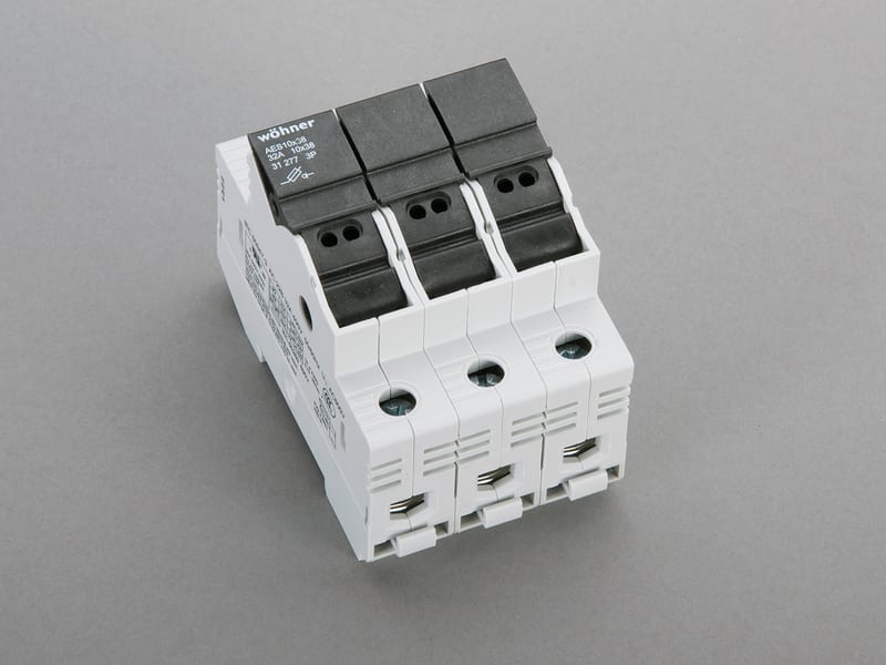 WOEHNER ELECTROTECHNICAL SYSTEMS - AMBUS X FUS. 10X38, 3P, EXTRARAPIDI