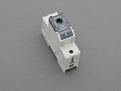 WOEHNER ELECTROTECHNICAL SYSTEMS - SEZION. AMBUS PS X FUS D0, 1P, CON LED 31556000A