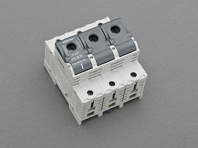 WOEHNER ELECTROTECHNICAL SYSTEMS - SEZION. AMBUS PS X FUS D0, 3P, CON LED