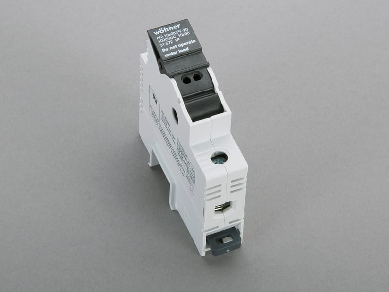 WOEHNER ELECTROTECHNICAL SYSTEMS - AEL, BASE SEZ.X FUS.10X38, 1P, X BARRE 2 31572000AB