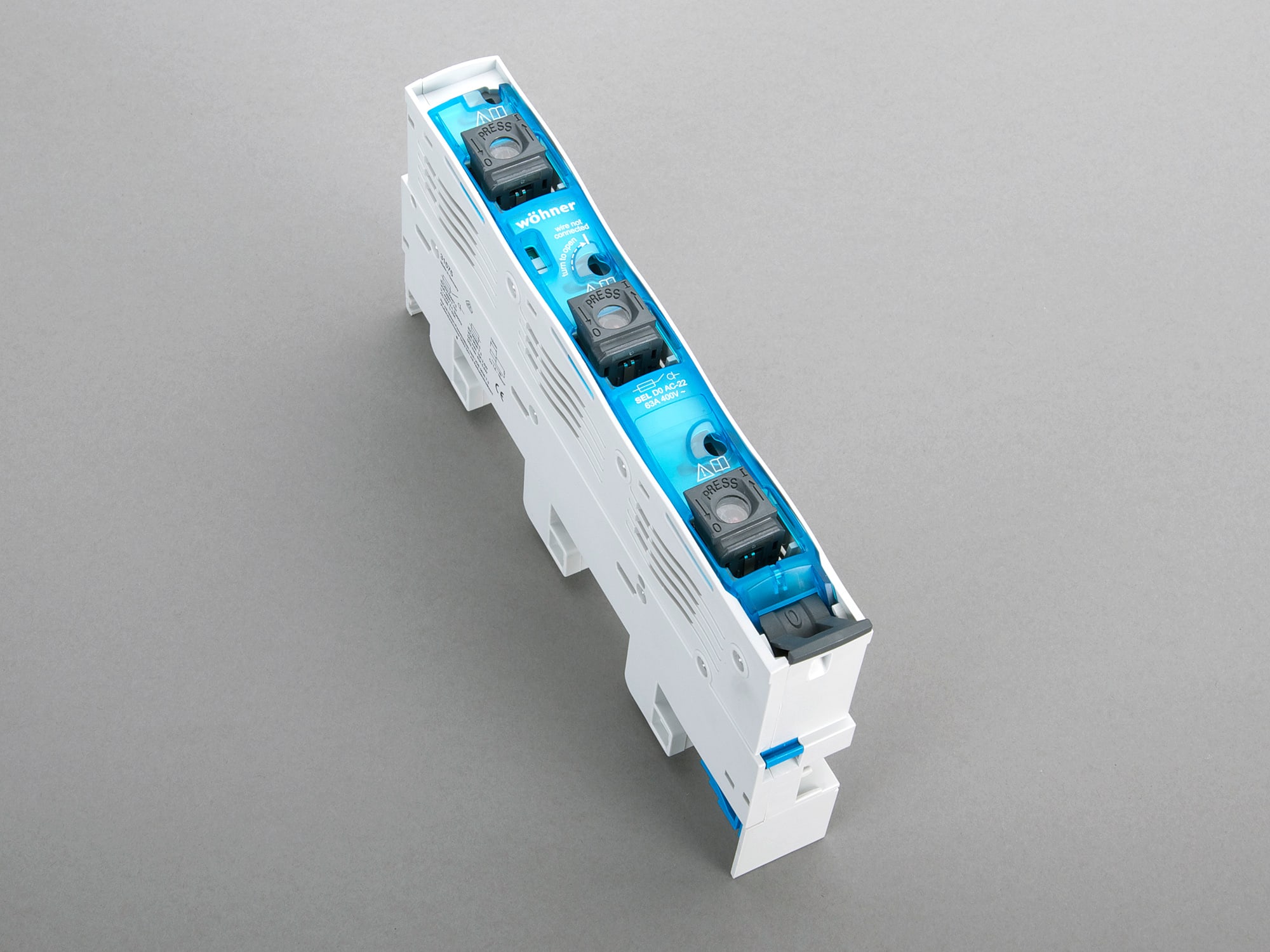 WOEHNER ELECTROTECHNICAL SYSTEMS - SECUR EL, BASE SEZ.X D0, SIS.60, 3P, LED