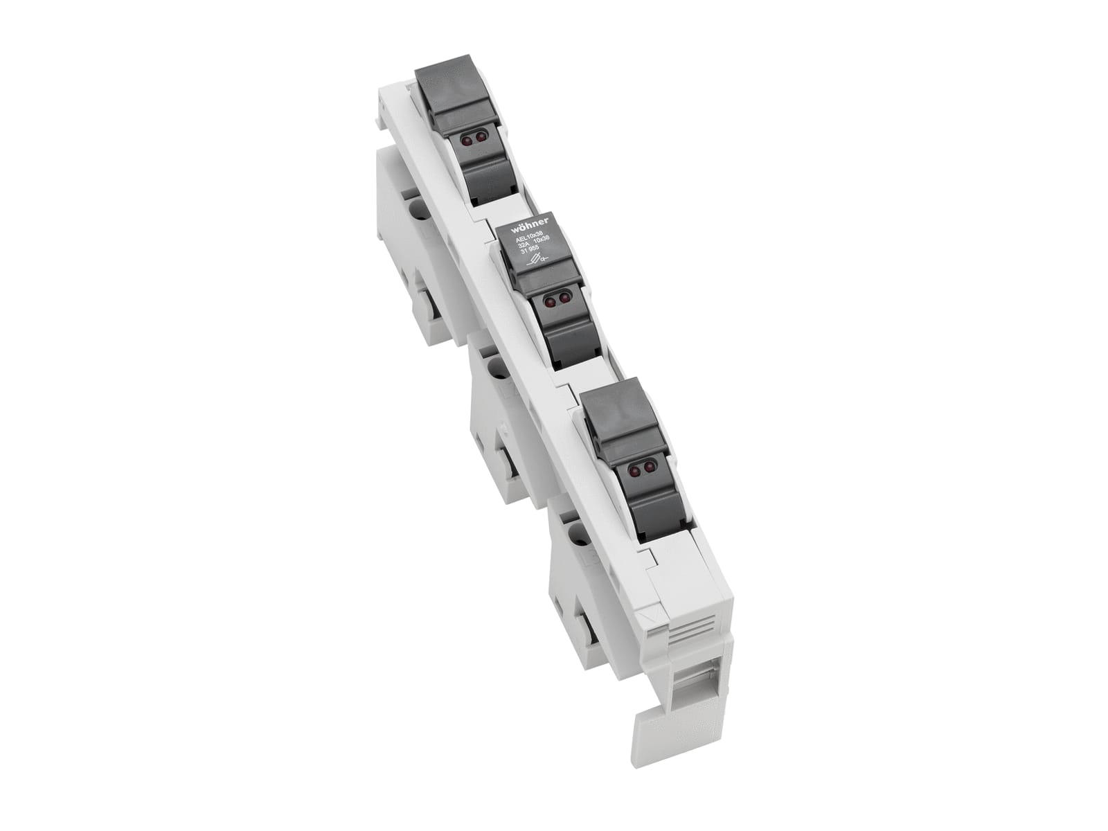 WOEHNER ELECTROTECHNICAL SYSTEMS - AEL, BASE SEZ 10X38, SIS. 60, 3P, C.LED 31955000