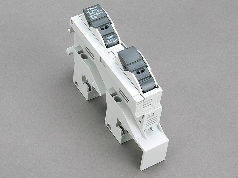 WOEHNER ELECTROTECHNICAL SYSTEMS - AEL, BASE SEZ. 10X38, 2P, 1000V, SIS.60M