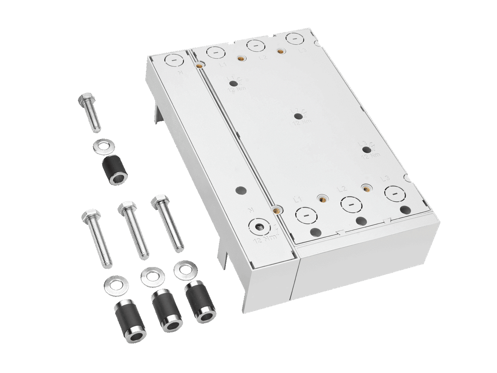 WOEHNER ELECTROTECHNICAL SYSTEMS - ADATT. 630A, 4P, X NSX400-630, SIS.60MM