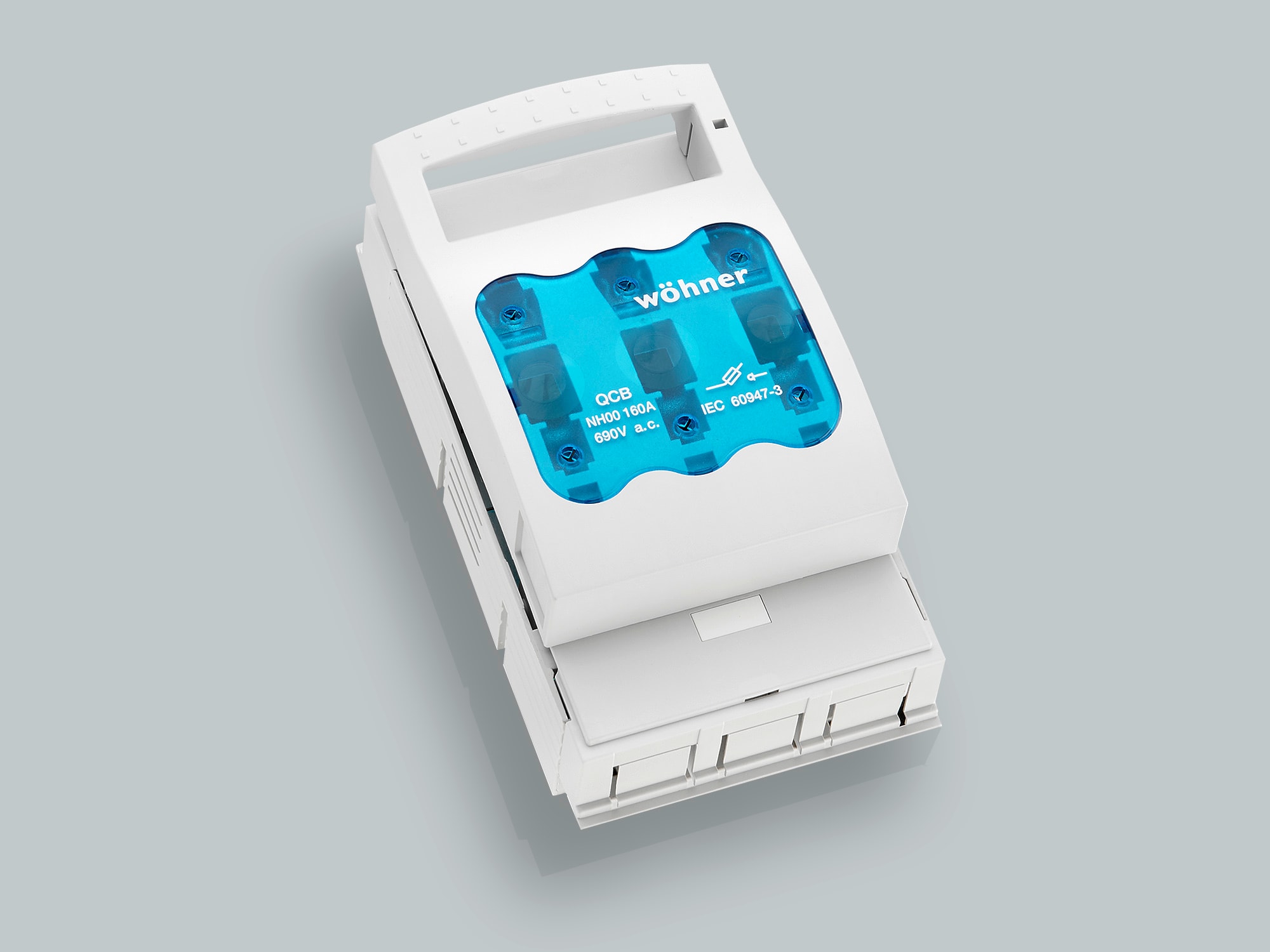 WOEHNER ELECTROTECHNICAL SYSTEMS - BASE SEZ. QCB, NH00, 3P, X SIS60 (5P), M