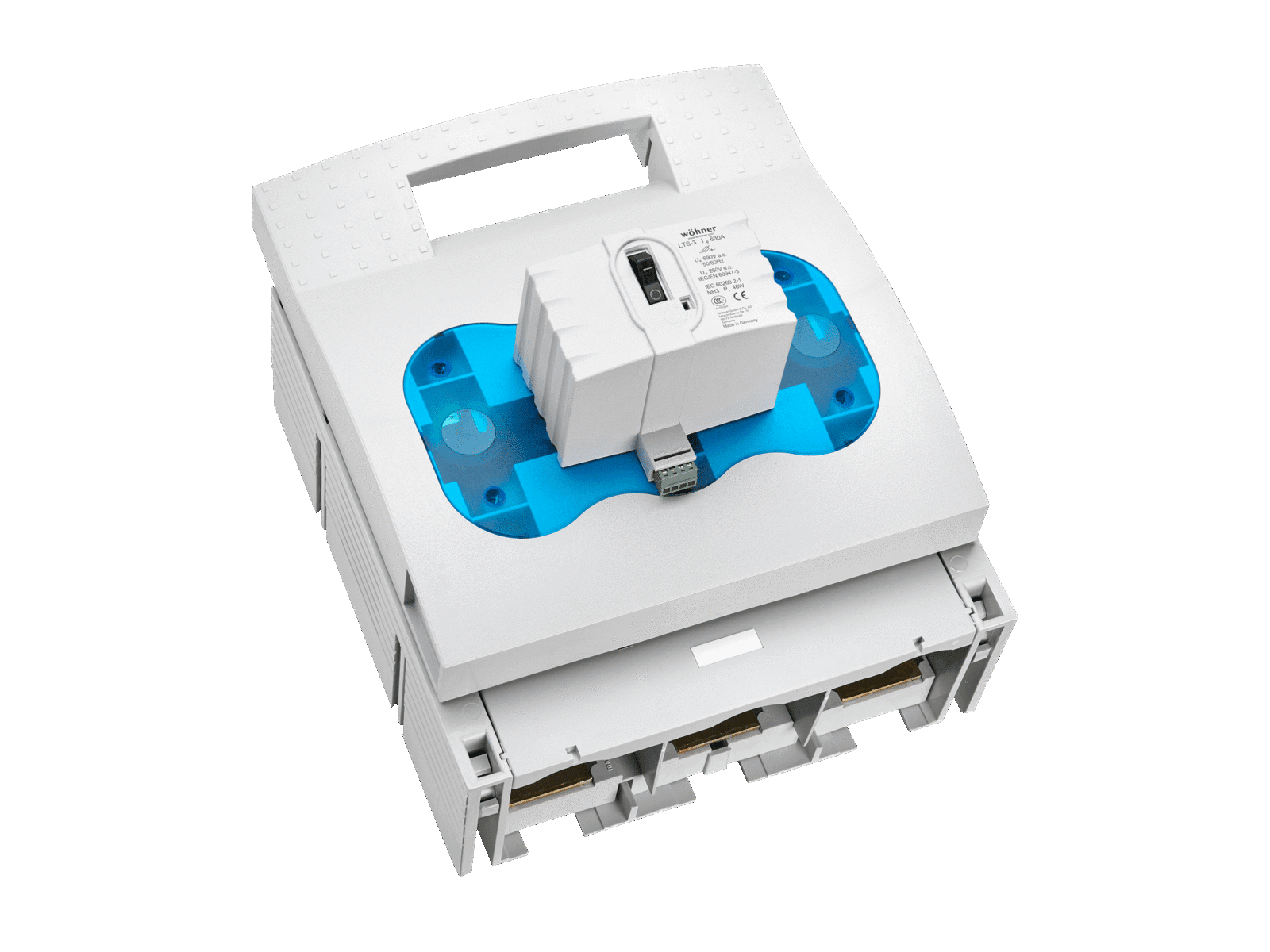 WOEHNER ELECTROTECHNICAL SYSTEMS - BASE SEZION. NH3 X PAN., CON MF, VITI M1 33151000