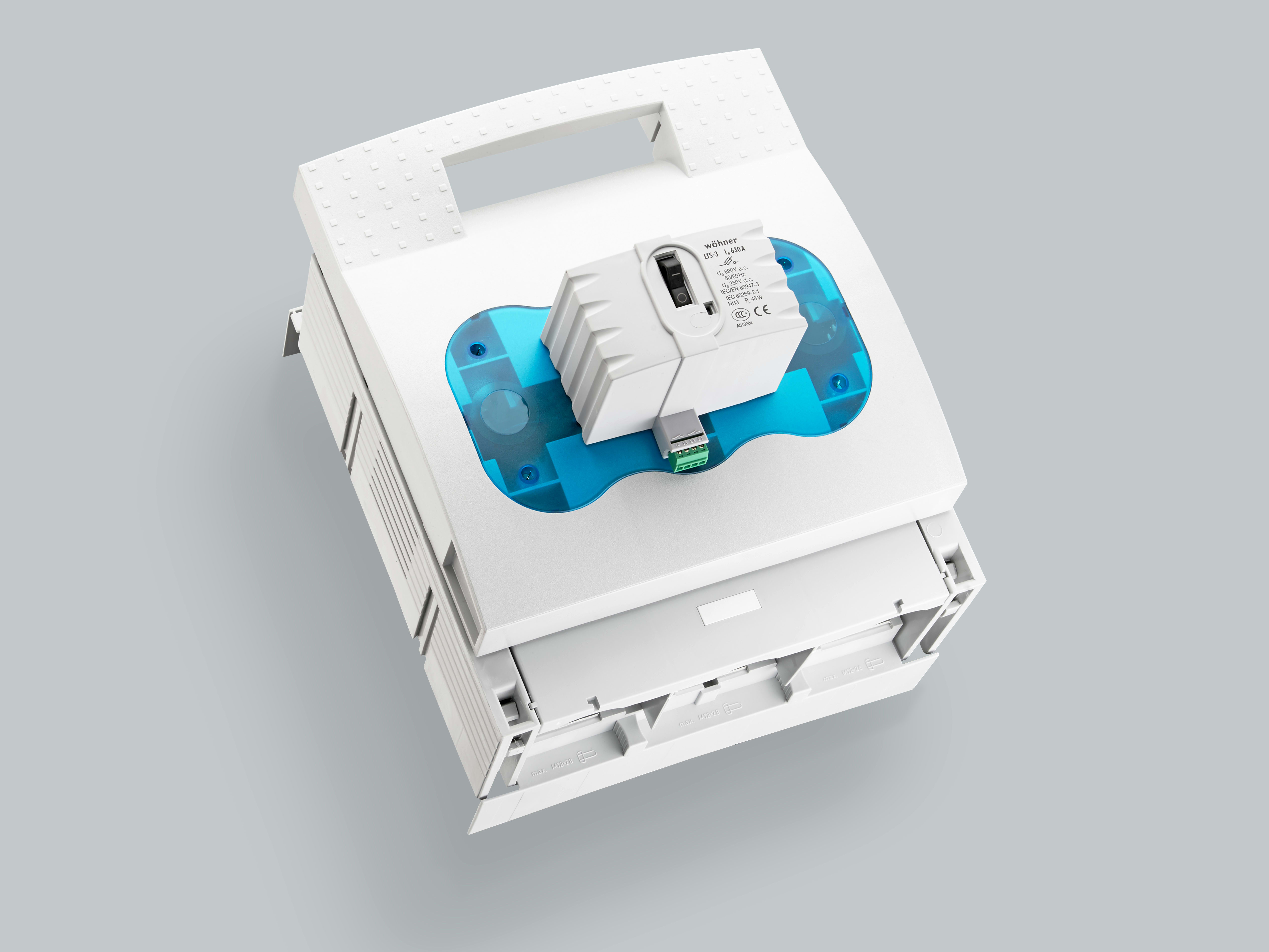 WOEHNER ELECTROTECHNICAL SYSTEMS - BASE SEZION. NH3, SIS.60, CON MF, VITI M 33162000