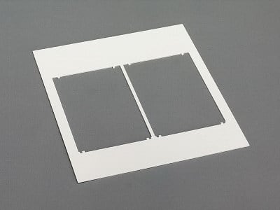 WOEHNER ELECTROTECHNICAL SYSTEMS - CORNICE DOPPIA X QUADRON NH000