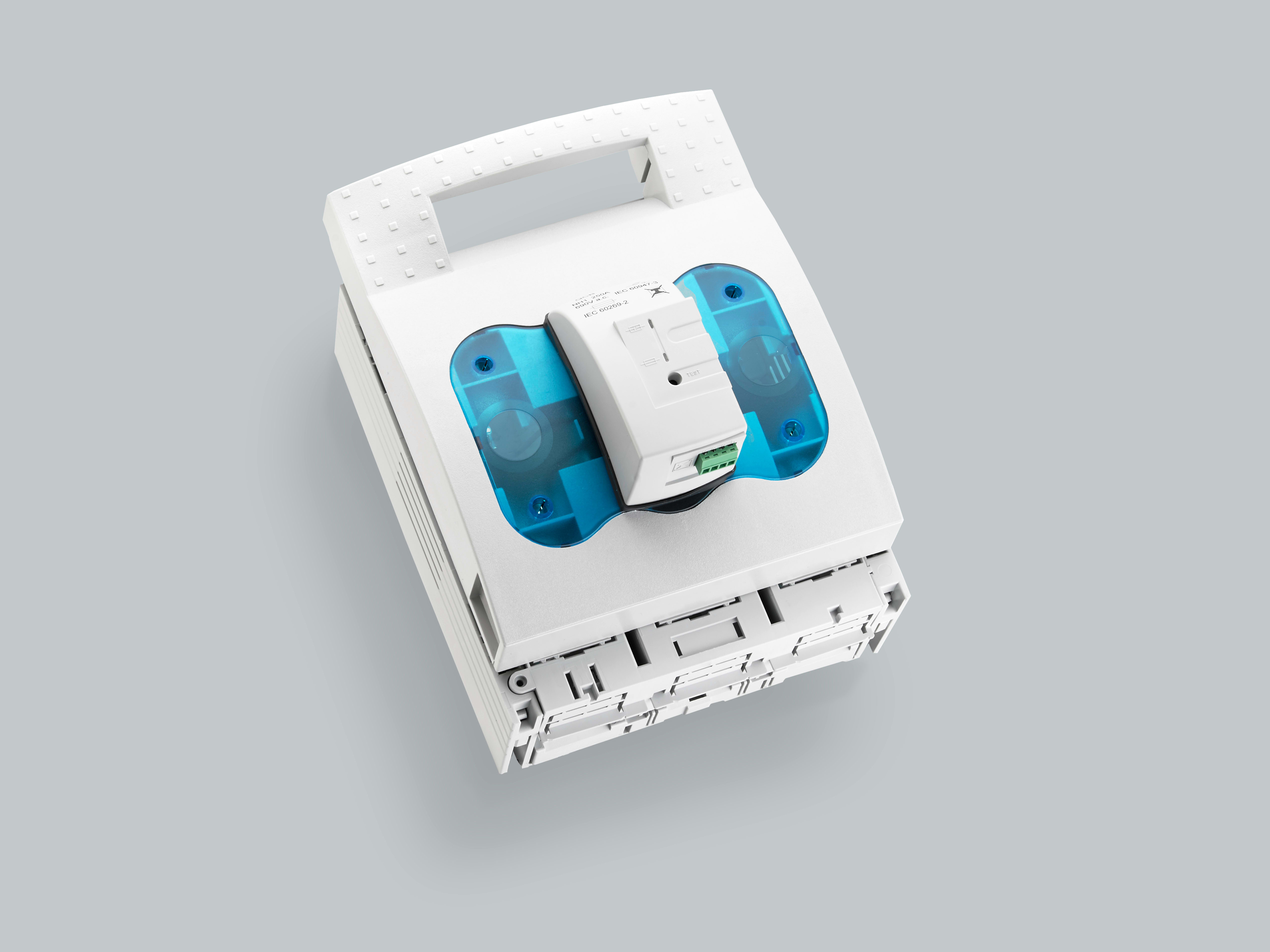 WOEHNER ELECTROTECHNICAL SYSTEMS - BASE SEZION. NH1 X PAN., CON MFE, VITI M