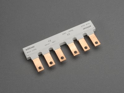 WOEHNER ELECTROTECHNICAL SYSTEMS - BARRA A PETTINE PER 2 X QUADRON, NH00 33376000