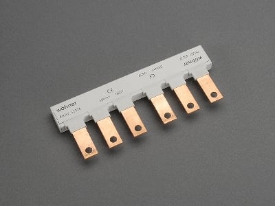 WOEHNER ELECTROTECHNICAL SYSTEMS - BARRA A PETTINE PER 2 X QUADRON, NH00