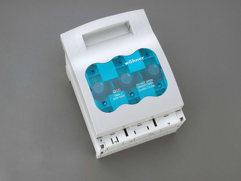 WOEHNER ELECTROTECHNICAL SYSTEMS - BASE QCC X FUS CLS. J 200A, SIS 60MM