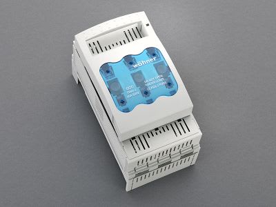 WOEHNER ELECTROTECHNICAL SYSTEMS - BASE QCC X FUS CLS. J 30A, SIS 60MM