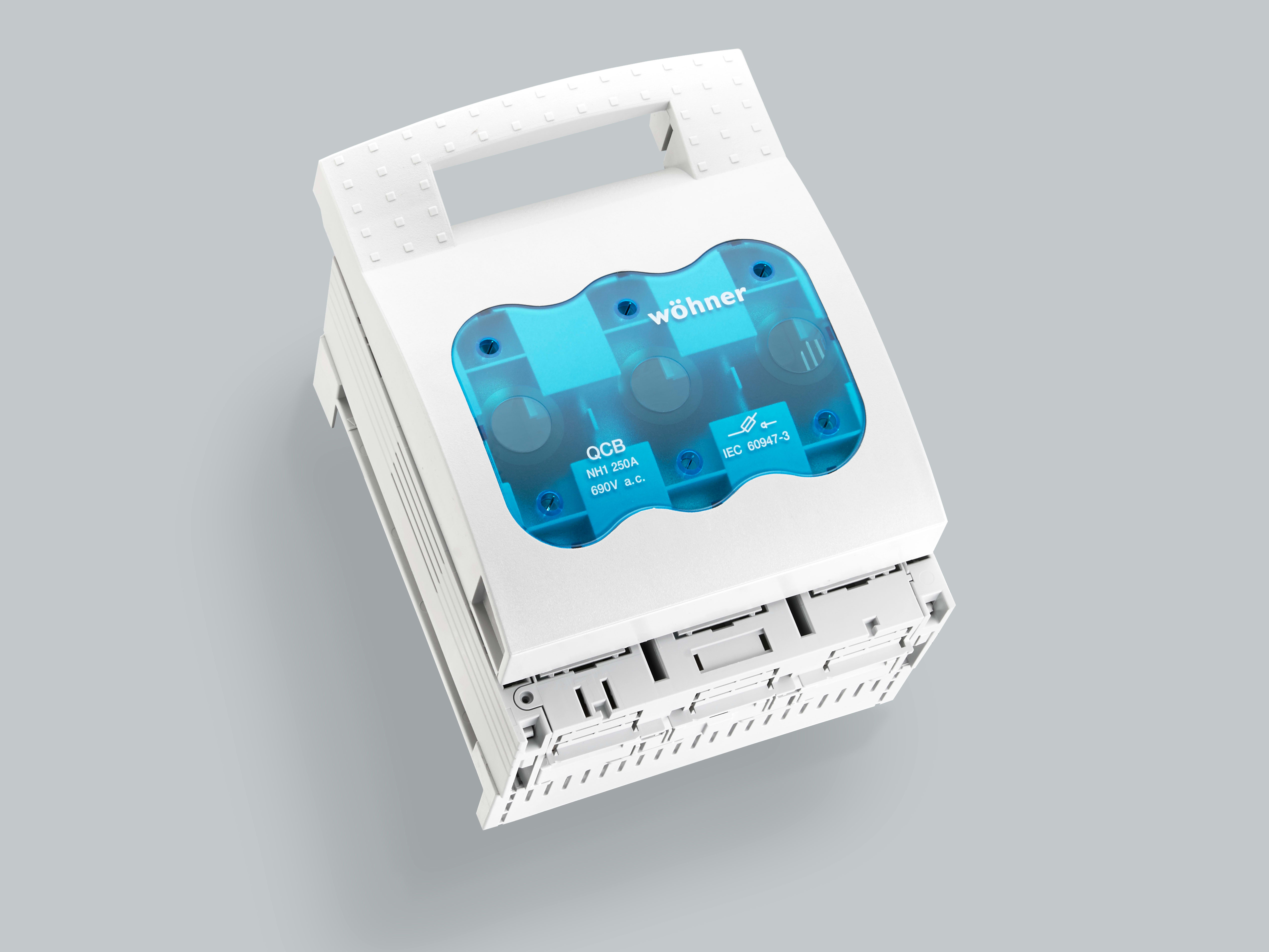 WOEHNER ELECTROTECHNICAL SYSTEMS - BASE SEZ. QCB NH1, SIS 60MM, CON MORSETT 33600000