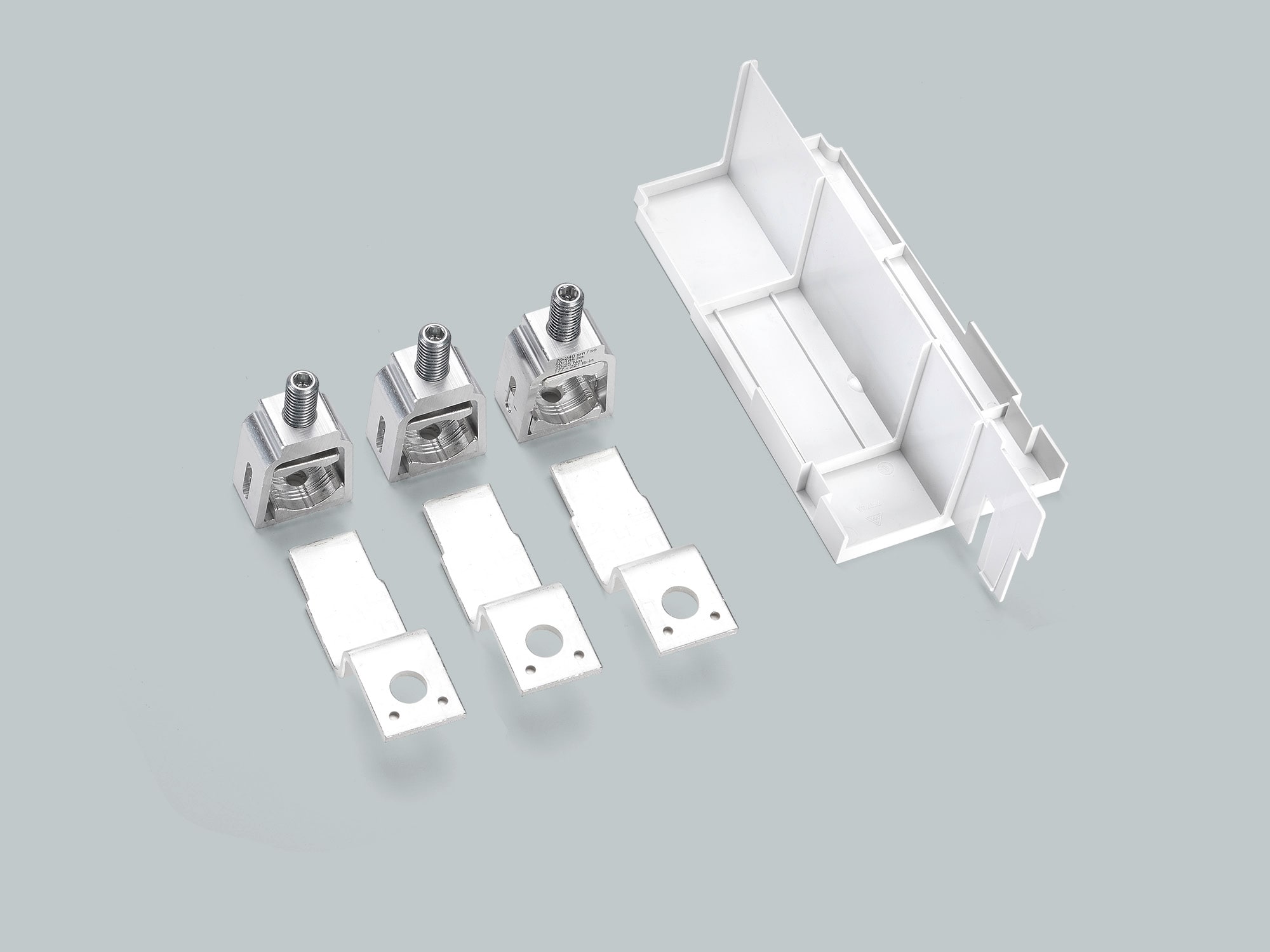 WOEHNER ELECTROTECHNICAL SYSTEMS - SET MORS.GABBIA 240MMQ X SEZ.VERT.NH1+2