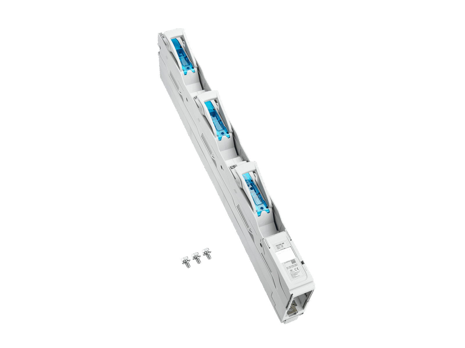WOEHNER ELECTROTECHNICAL SYSTEMS - BASE SEZ. VERT. NH00, SIS.185, SEZ.1P, X