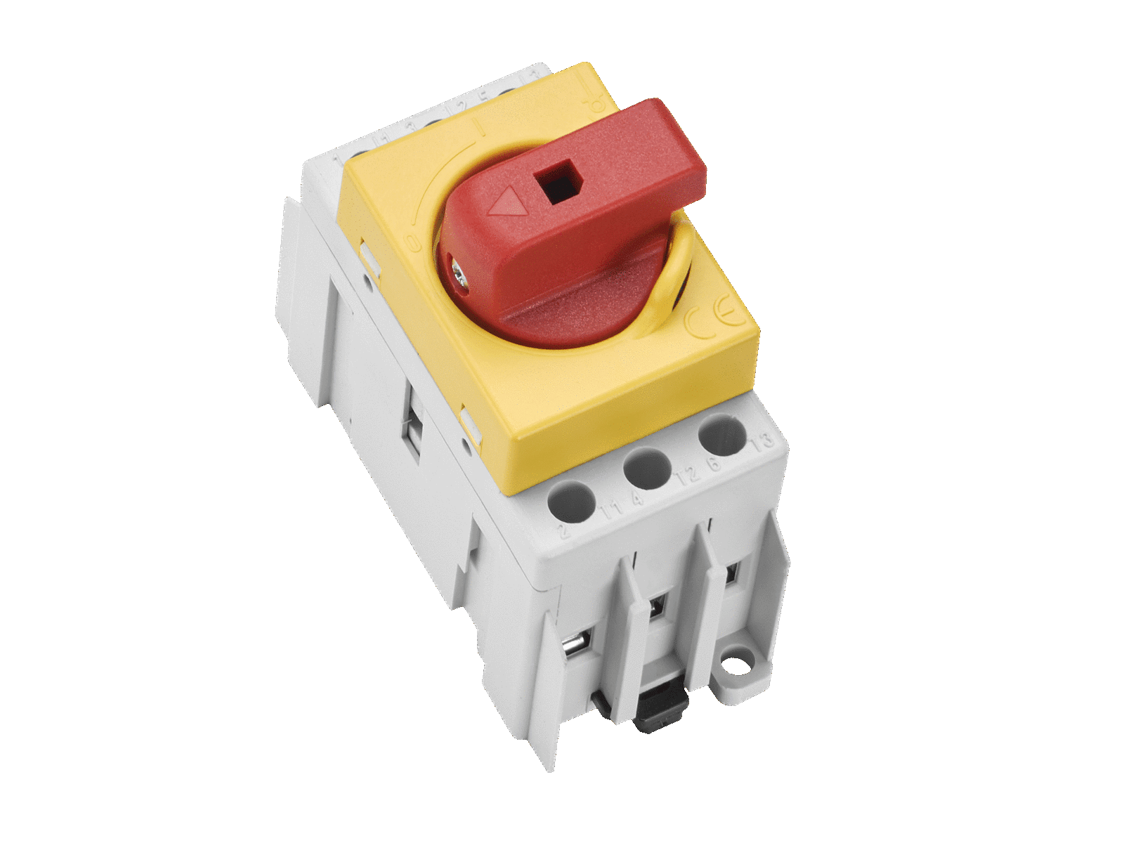 WOEHNER ELECTROTECHNICAL SYSTEMS - SEZIONATORE SD-1,63A, 3P, MANOVRA ROSSA