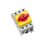 WOEHNER ELECTROTECHNICAL SYSTEMS - SEZIONATORE SD-2,63A, 3P, MANOVRA ROSSA