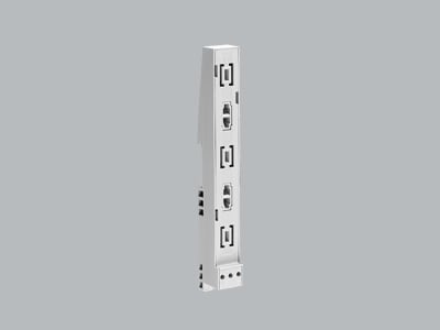 WOEHNER ELECTROTECHNICAL SYSTEMS - MOTUS, ADATTATORE X GUIDA DIN