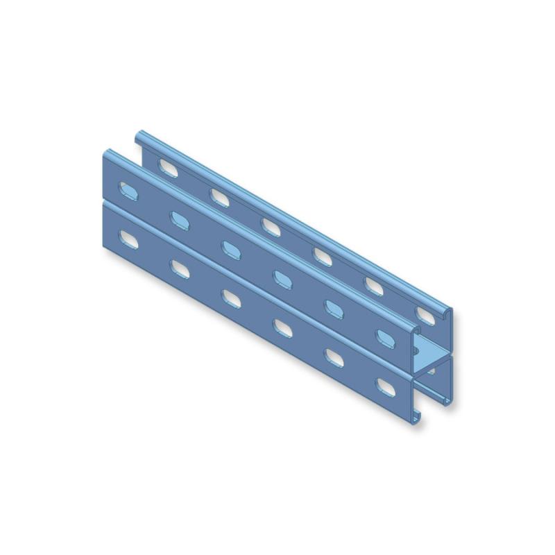 ZAMET - ZF PROFILATO DOPPIO 82X41 MT6 FORATO25