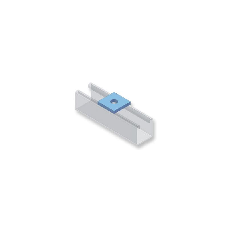 ZAMET - ZF PIASTRA DI BLOCCAGGIO 1 FORO