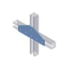 ZAMET - ZF PIASTRA DI COLLEGAMENTO RINF. 6 FORI