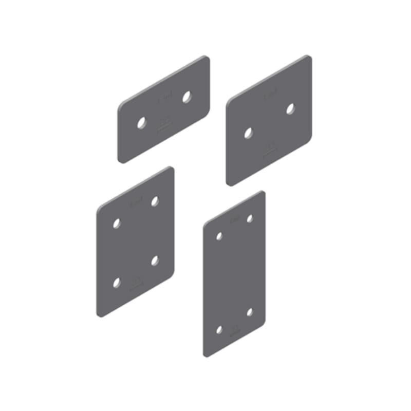 ZAMET - ZM PIASTRINA DI GIUNZIONE       H 100 20