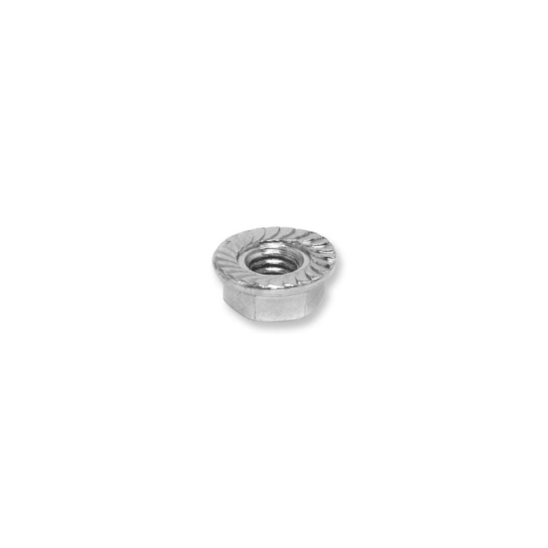 ZAMET - DADO FLANGIATO ZIGRINATO M 6 CONF.100