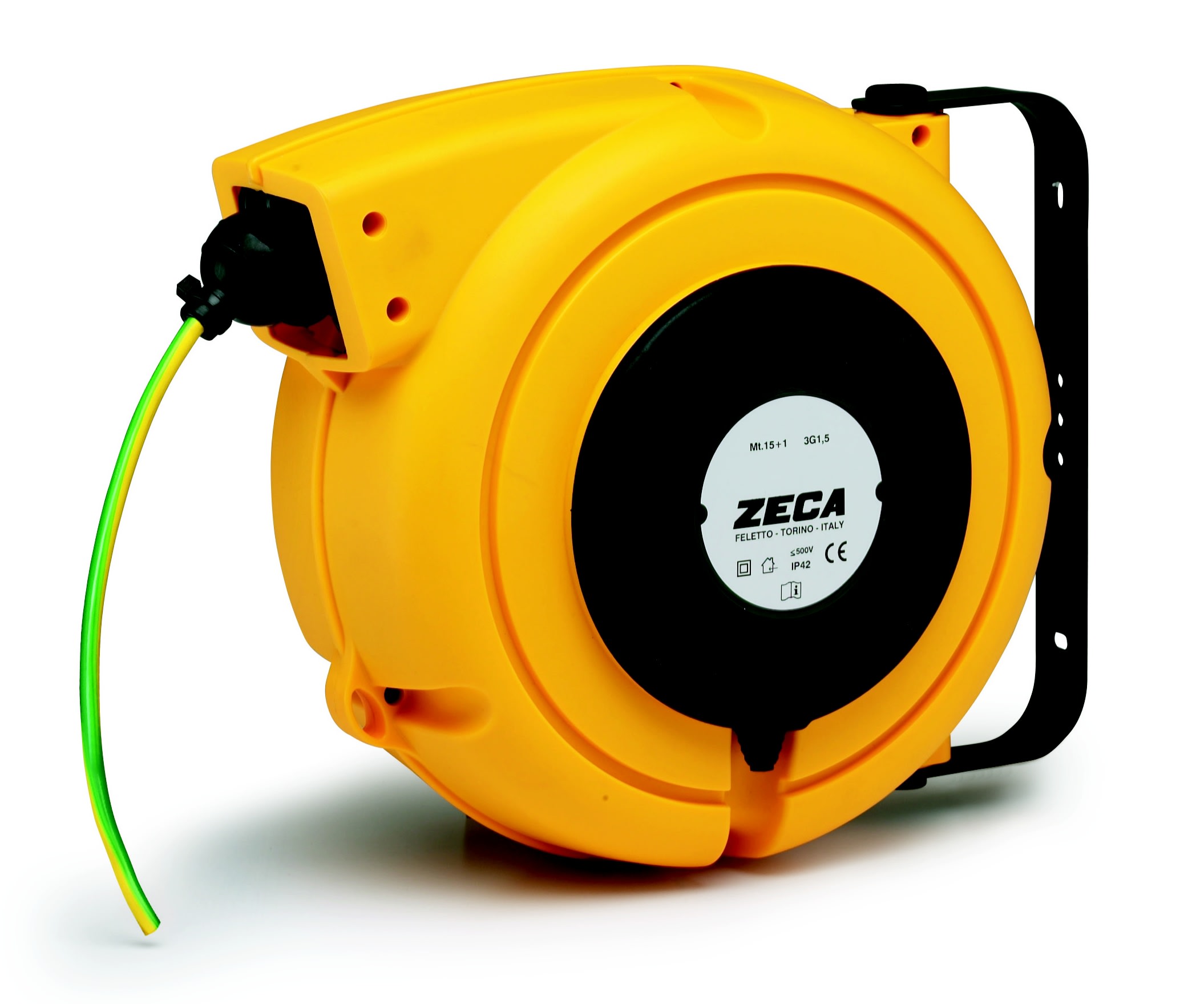 ZECA - AVVOLGICAVO 10+1M - 1X16MM  PVC G-V