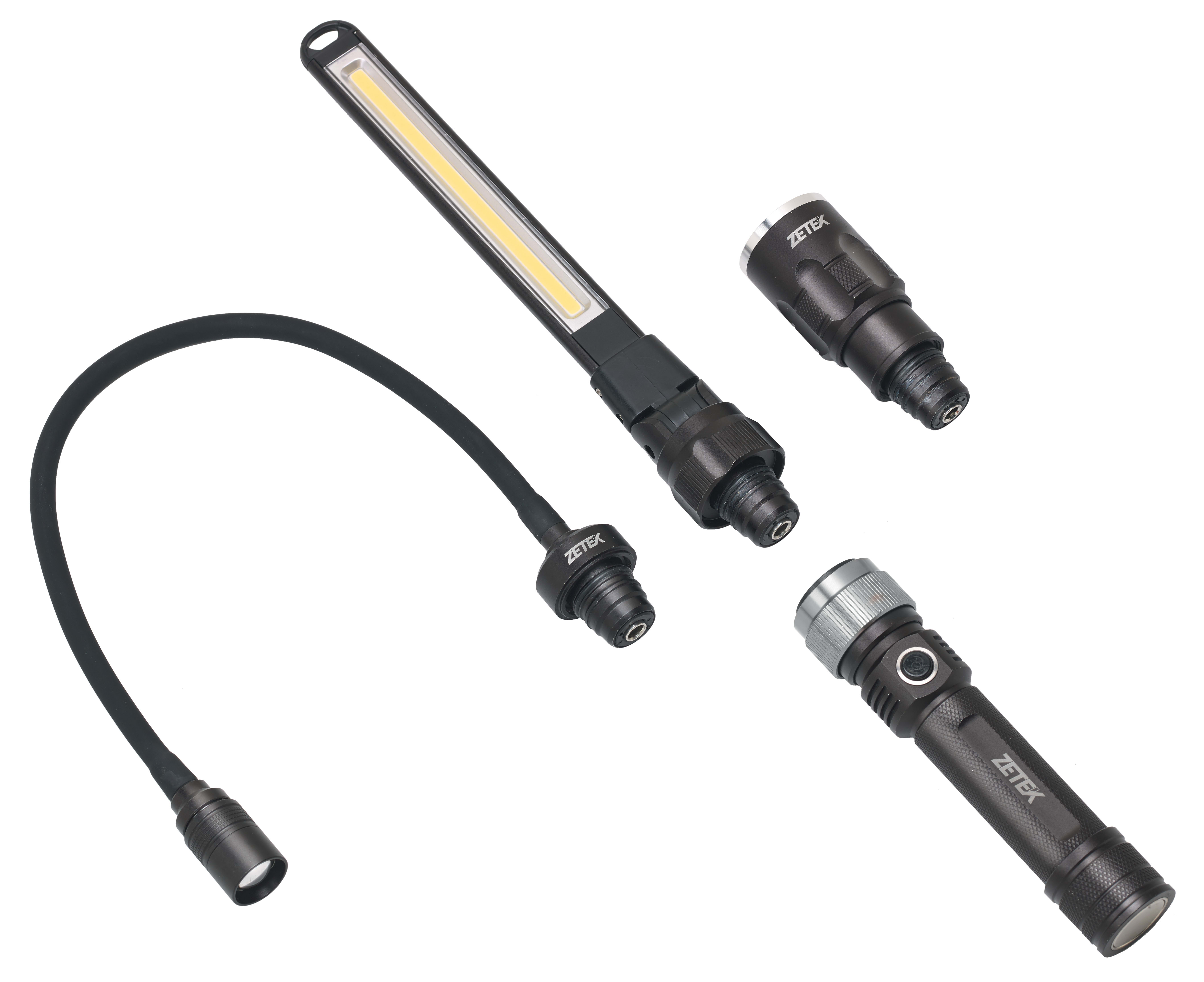 ZECA - TORCIA CON 3 TESTE KB400