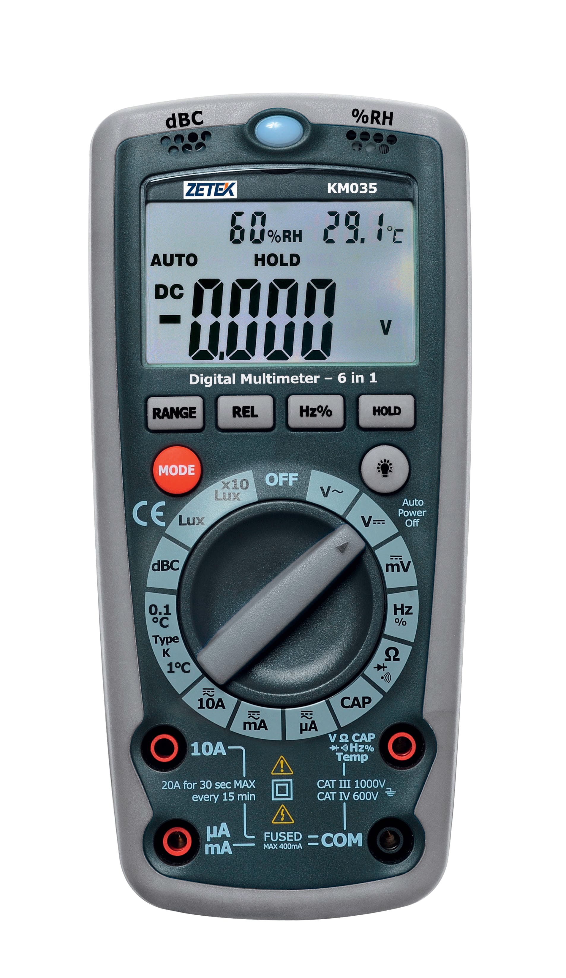 ZECA - MULTIMETRO PROFESSIONALE KM035