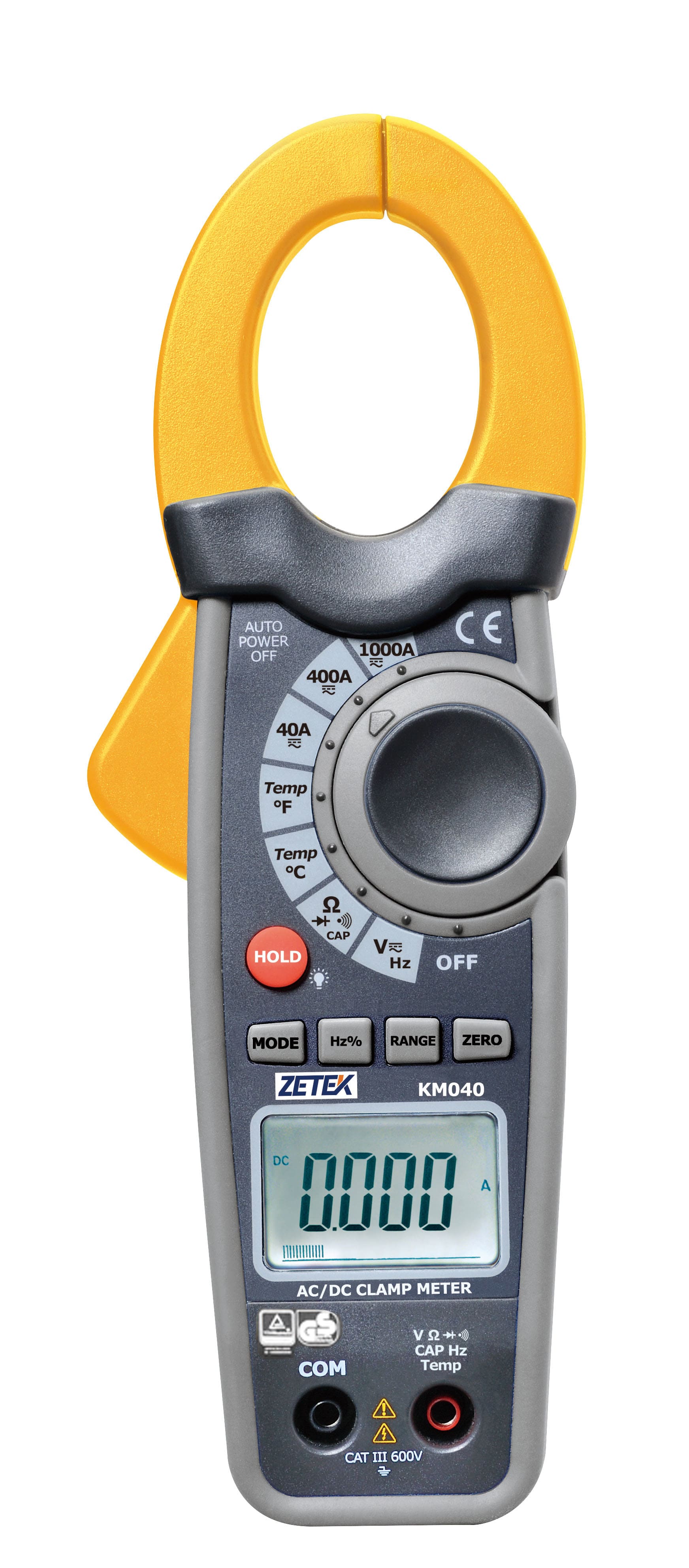 ZECA - MULTIMETRO C/PINZA AMPEROMETR. KM040