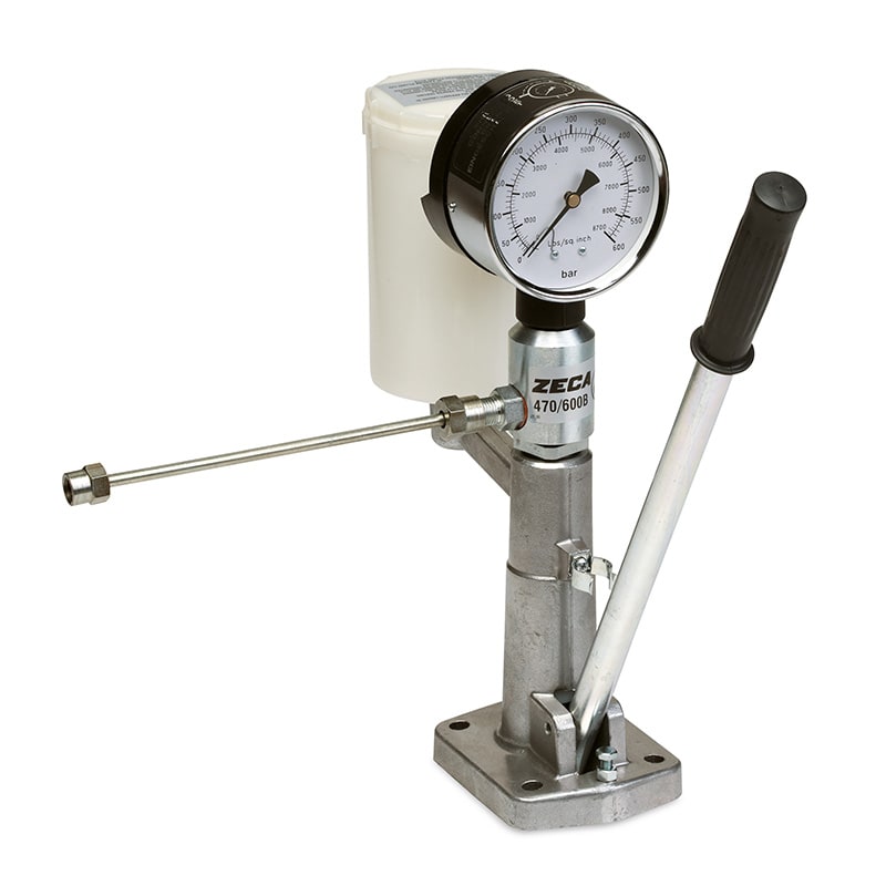 ZECA - POMPA 600 BAR + RACCORDI 470/600 B