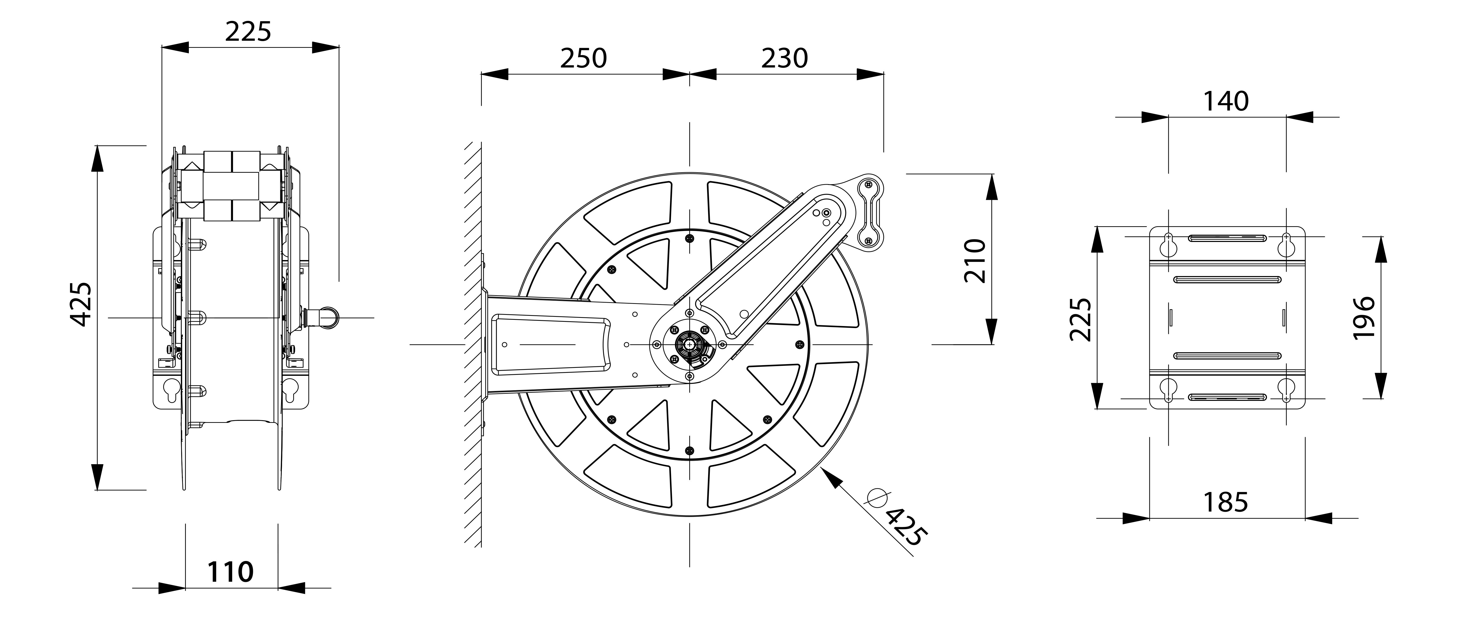 ZECA - AVV.MT.8 D.19 PVC - 15 BAR 8415