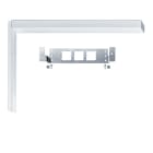 ZG LIGHTING - CROSSIGN 160 P MS90 BRACKET WH