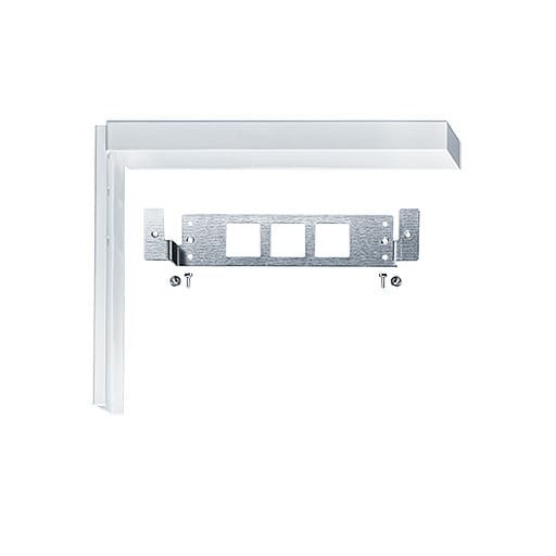 ZG LIGHTING - CROSSIGN 110 P MS90 BRACKET WH