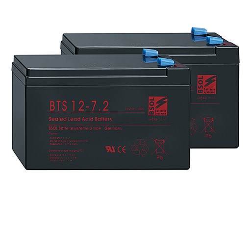 ZG LIGHTING - EBOX ACCU SET 18 PCS. PB/12 7AH