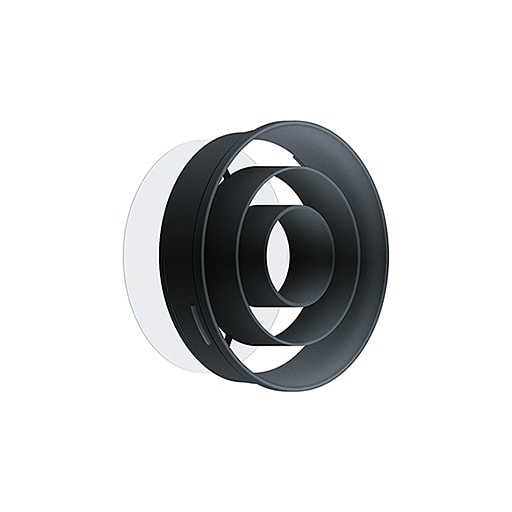 ZG LIGHTING - SUP2 L RING LOUVRE/GLAS SSP