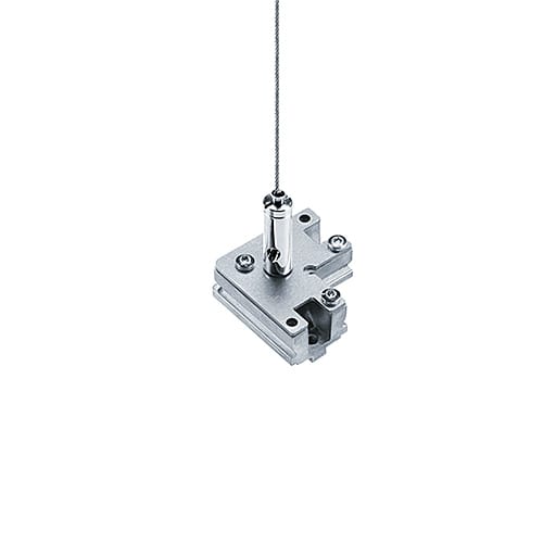 ZG LIGHTING - SUP2 TRACK H SUS-PENSION KIT 90CORNER