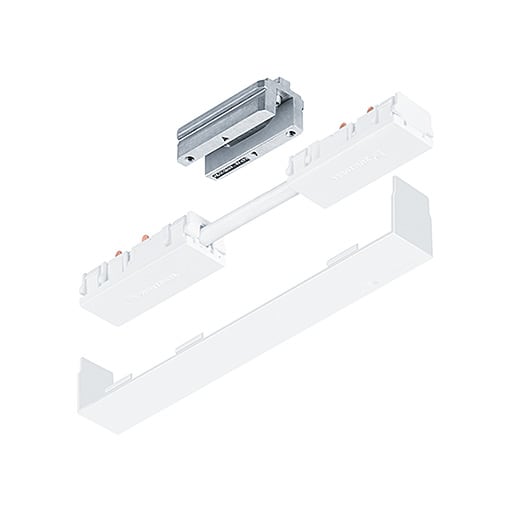 ZG LIGHTING - SUP2 TRACK ELECTRICAL CON 48V WH
