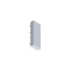 ZG LIGHTING - SUP2 TRACK H END PLATE ELECTR CON SR