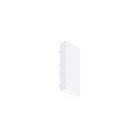 ZG LIGHTING - SUP2 TRACK H END PLATE ELECTR CON WH