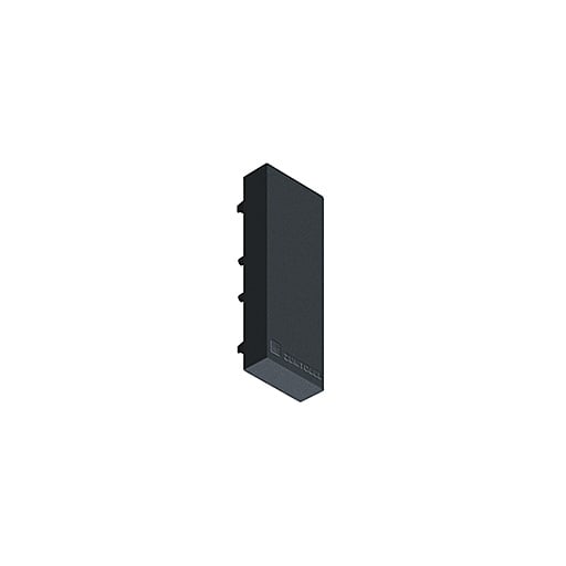 ZG LIGHTING - SUP2 TRACK H END PLATE ELECTR CON BK