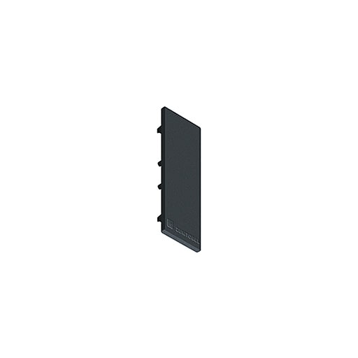 ZG LIGHTING - SUP2 TRACK H END PLATE BK