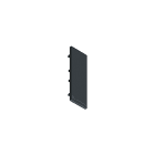 ZG LIGHTING - SUP2 TRACK H END PLATE BK